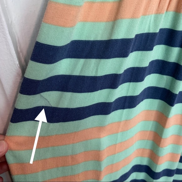 Dusen Dusen Spring Stripe midi dress Anthropologie - Picture 6 of 6